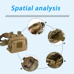 Bolsa táctica de 2 Banger, bolsas de mensajero de liberación rápida, Carryall AR M4, bolsa para revistas, bandolera, equipo de caza y tiro, nailon