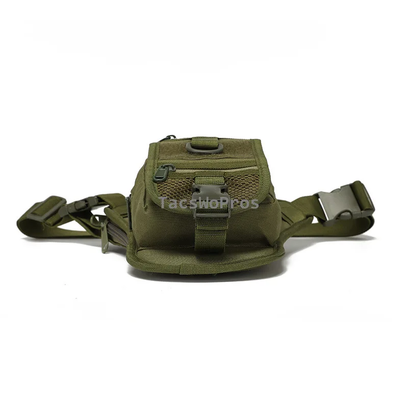 Bolso táctico militar para pierna para hombre y mujer, bolsa de cintura ajustable para senderismo, tiro, caza, Motociclismo - imagen 5