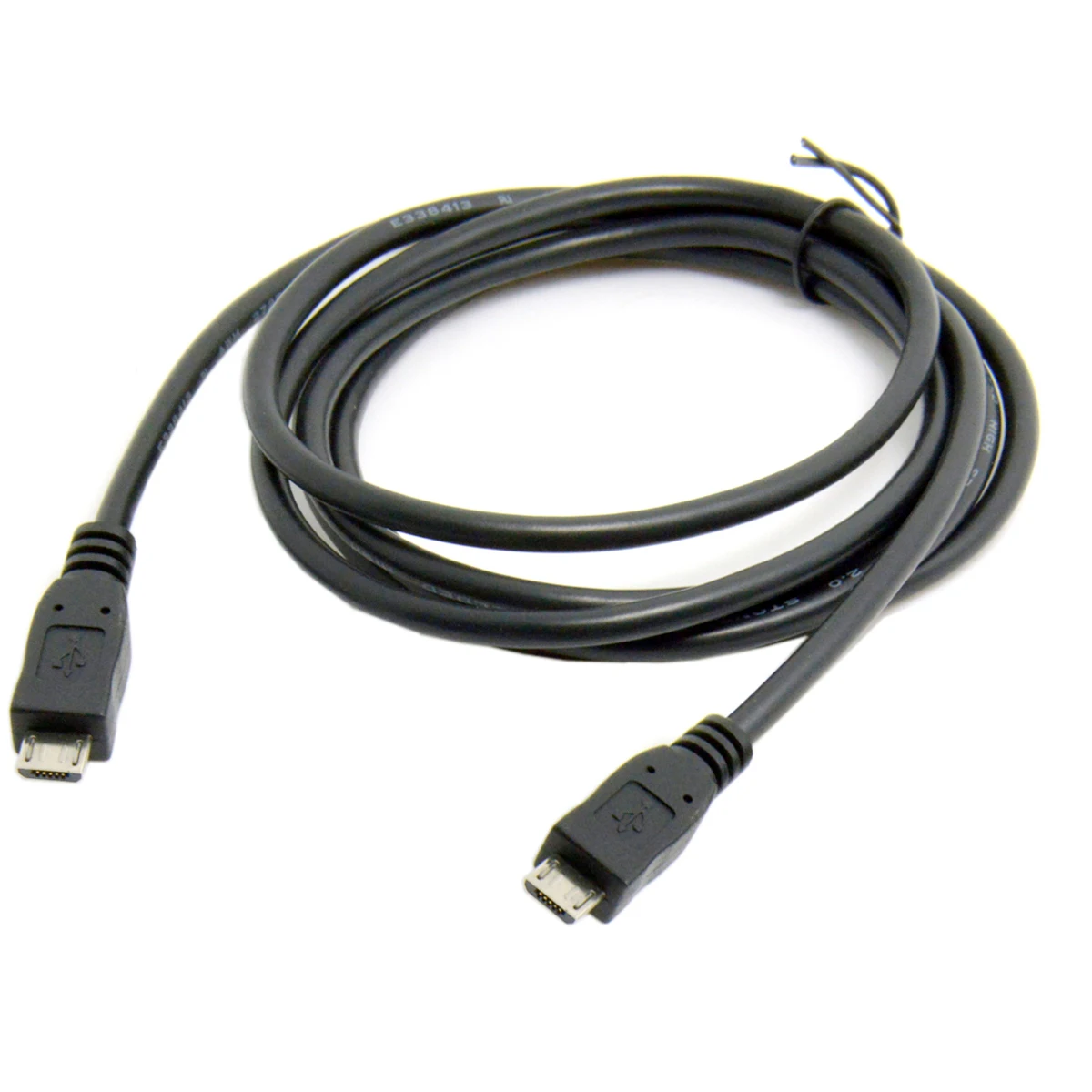 CY-Cable Micro USB para S4 i9500 Note2 N7100, cargador de datos para teléfono móvil y tableta, adaptador Micro USB a Micro USB - imagen 3