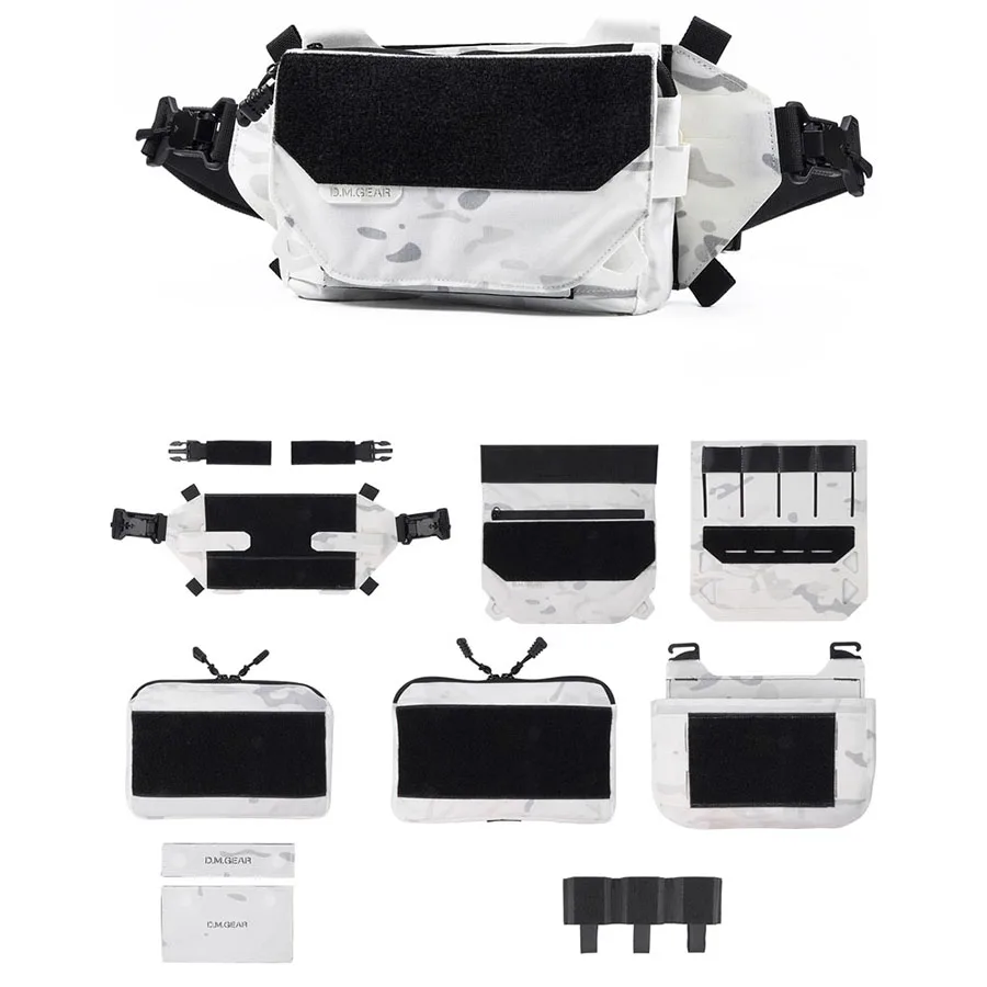 Bolsa médica táctica para el pecho, rollo de 1 bolsa para traumatismos, bolsa médica IFAK, botiquín de primeros auxilios, bolsa de camuflaje - imagen 4