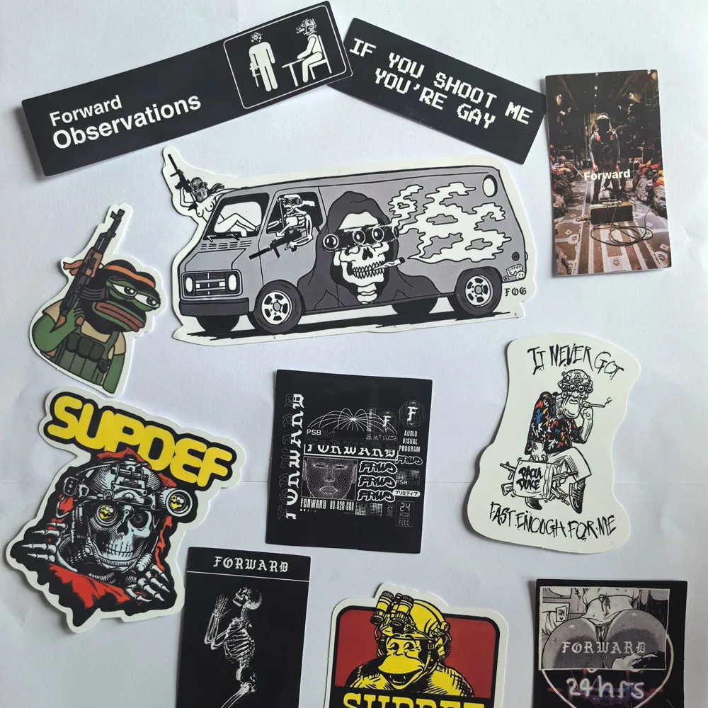 Paquete de pegatinas del grupo de observaciones hacia adelante - imagen 3