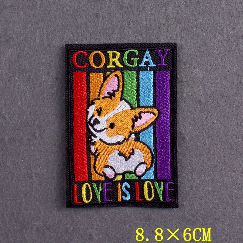 Parches bordados Love Is Love para planchar en la ropa, insignias de planchado, insignias de ropa con palabras - imagen 3