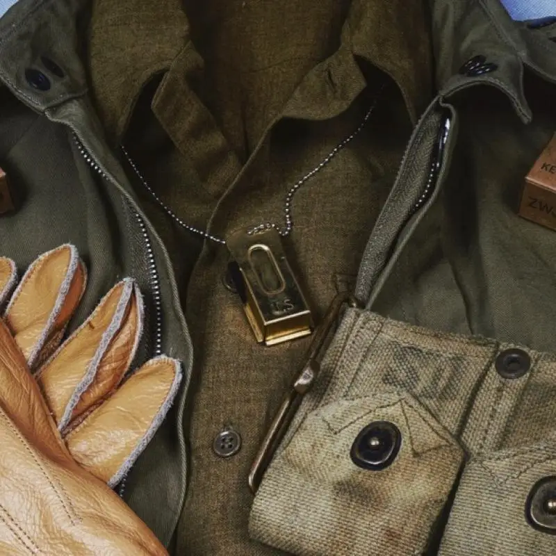 American 101st Airborne Division Army, El grillo hace clic en la señal de paracaidista de aterrizaje de Normandía - imagen 3