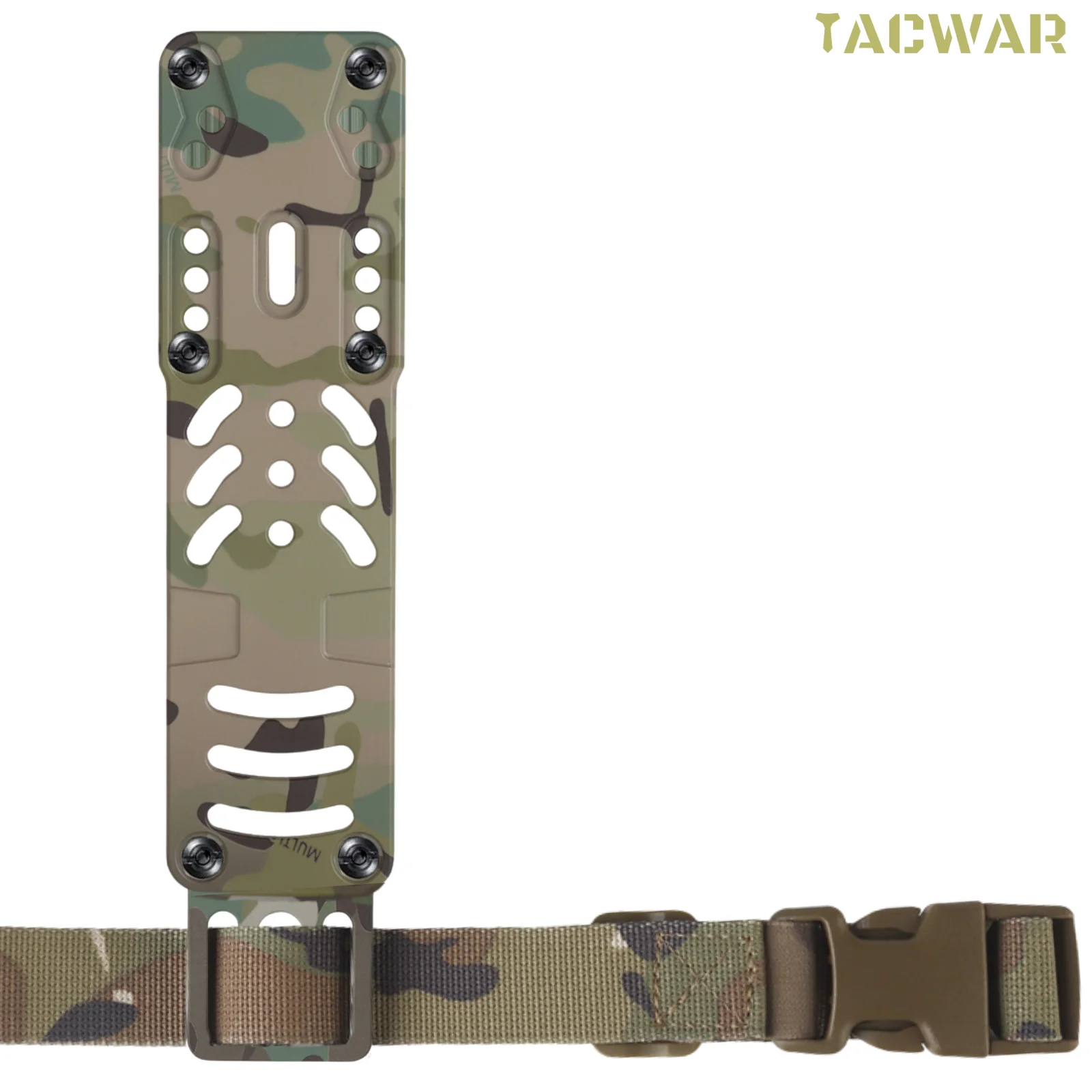 Plataforma de transporte de pierna abatible 2,0, adaptador de funda Modular de pistola táctica con correa de caída, Compatible con accesorios QLS Airsoft