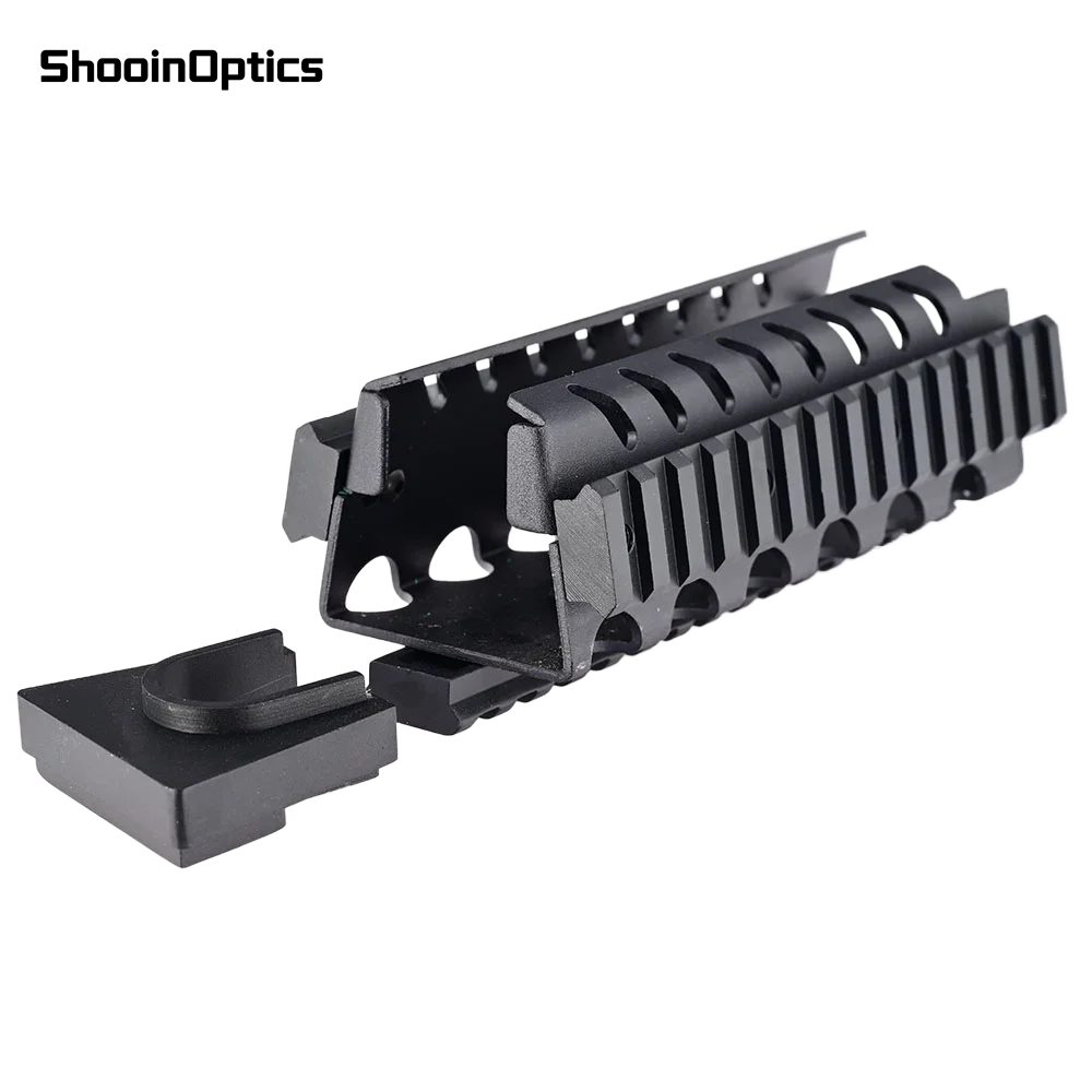 Riel Picatinny aluminio tres lados para fusil AK Airsoft