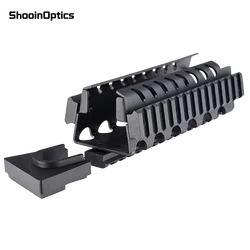 Riel Picatinny aluminio tres lados para fusil AK Airsoft
