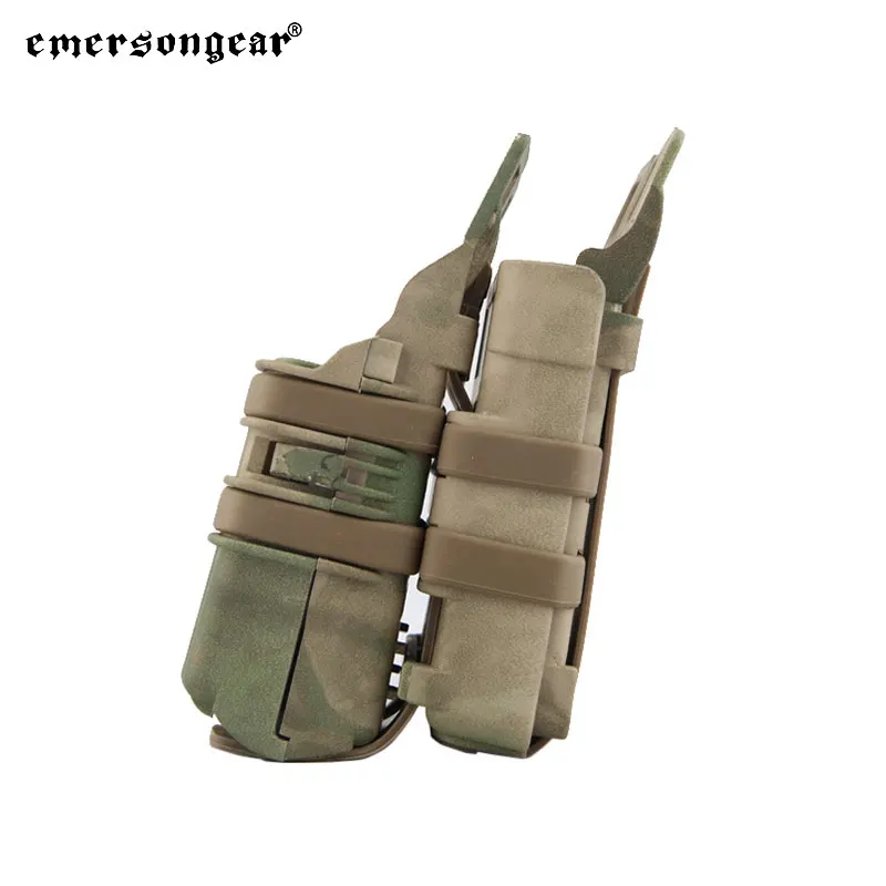 Emersongear Rifle pistola revista bolsa Mag bolsa Fast-Mag Nylon táctico Airsoft caza senderismo combate entrenamiento EM6349 - imagen 2