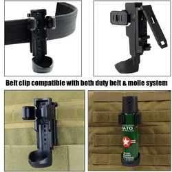 Funda MOLLE antivibración para bastón y spray táctico