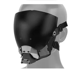 Máscara táctica airsoft integral con protección ocular y facial