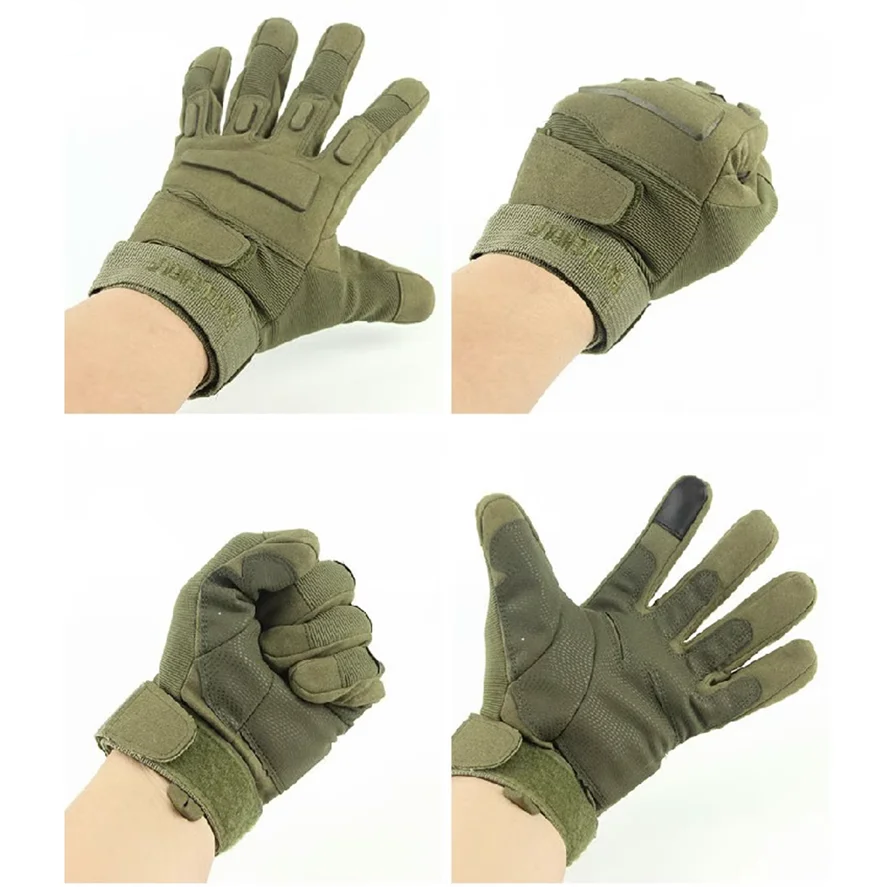 Guantes tácticos rusos para hombres, caza al aire libre, senderismo, escalada, deportes, Camping - imagen 3