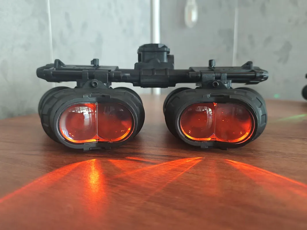 Accesorios para casco táctico Fma, cuatro ojos, cuatro tubos, cuatro espejos, modelo de dispositivo de visión nocturna Gpnvg18 - imagen 2