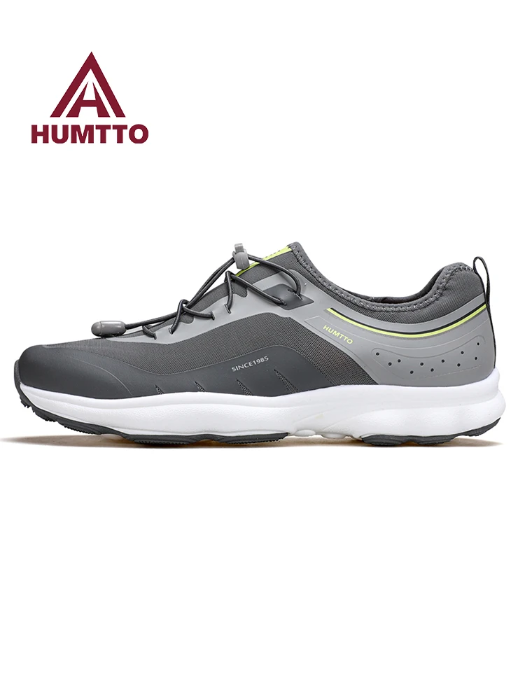 Zapatos de senderismo HUMTTO para hombre y mujer, zapatos informales retro para trekking, zapatos para correr, zapatillas deportivas de malla transpirable para viajes todoterreno al aire libre - imagen 2