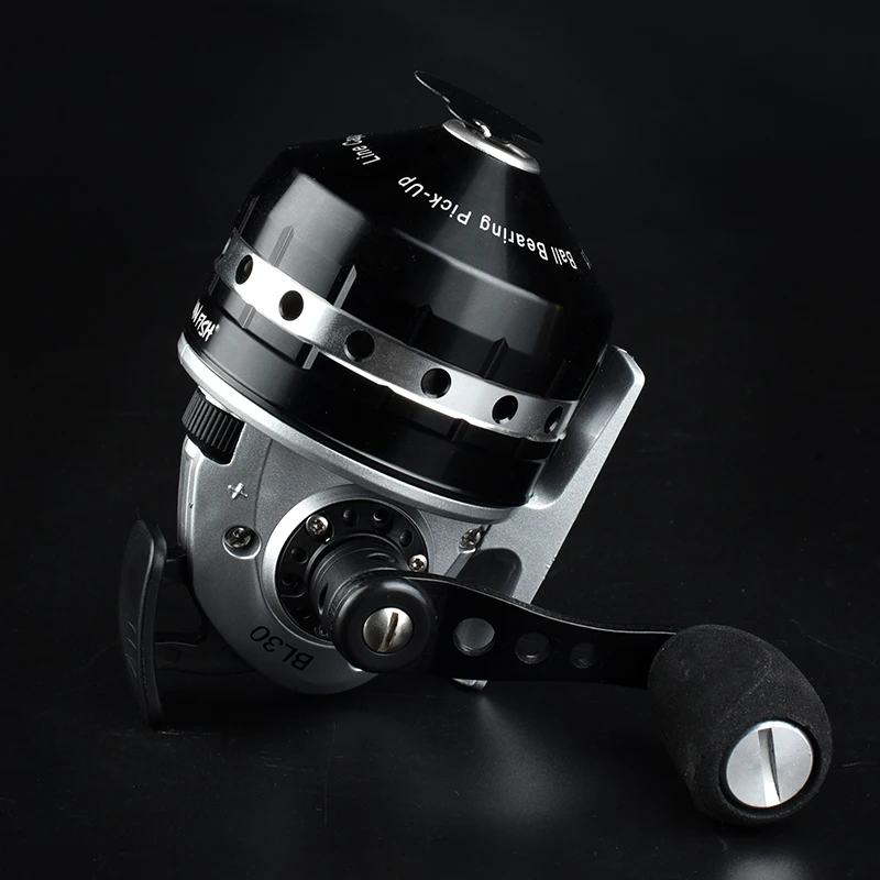 Carrete de pesca BL30 4 + 1BB 3,6: 1 Relación de engranaje, tirachinas, rueda de Metal cerrada, arco al aire libre, Juego de pesca de caza con línea de PE, 45M - imagen 4