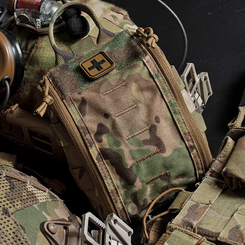 Equipo táctico de emergencia multifuncional para exteriores, botiquín de primeros auxilios de rescate, bolsa de camuflaje de respuesta rápida - imagen 2