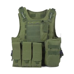 Chaleco táctico camuflaje militar para Airsoft
