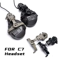 WADSN Adaptador Auriculares Táctico Casco ARC M-LOK COMTAC VII