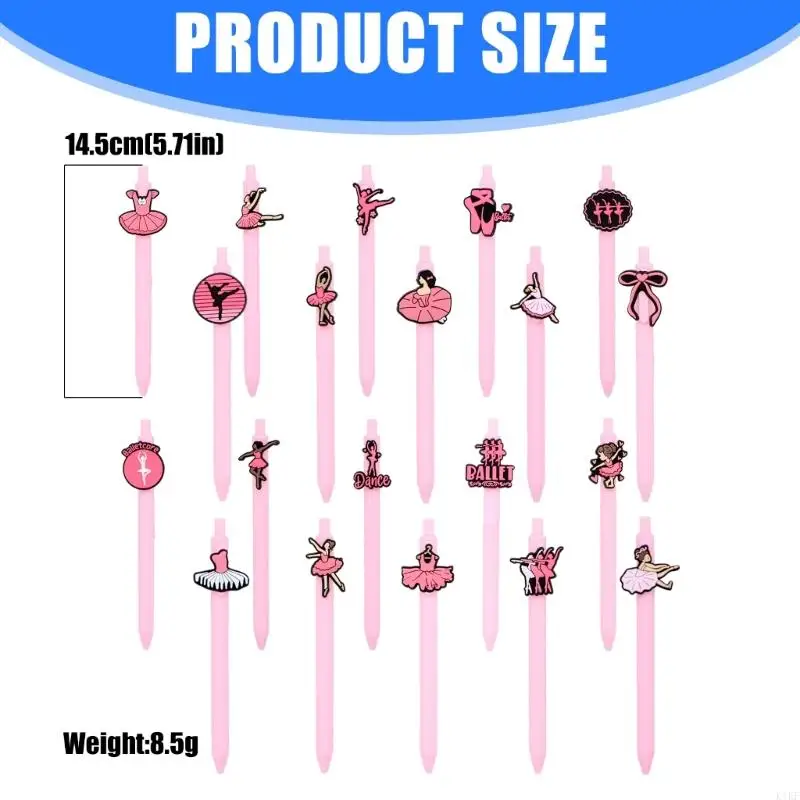 Bolígrafo 0,5mm, bolígrafo plástico larga duración, bolígrafo escritura para uso diario, bolígrafo aceite K1KF - imagen 3