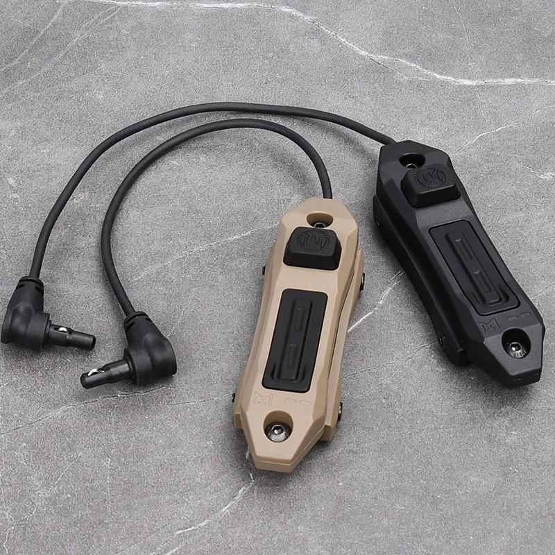 WADSN, interruptor de presión remoto de doble función, 2,5 MM, 3,5 MM, botón de enchufe SF para DBAL PEQ15 MAWL M300 M600, luz de exploración de caza - imagen 3