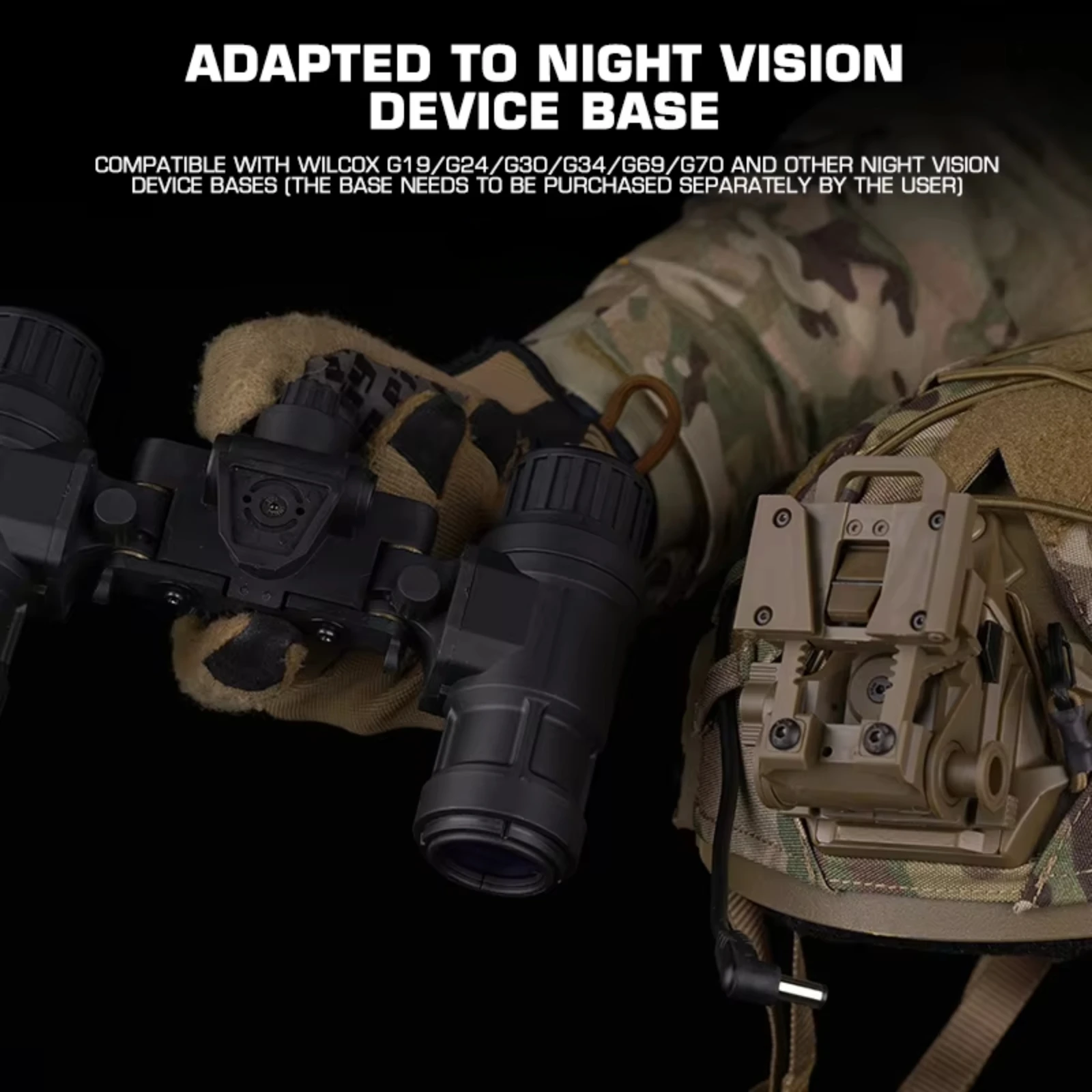 AN/PVS31 gafas de visión nocturna Binoculares de doble tubo accesorios simulados con luz verde accesorios para casco Airsoft para caza Cosplay - imagen 4