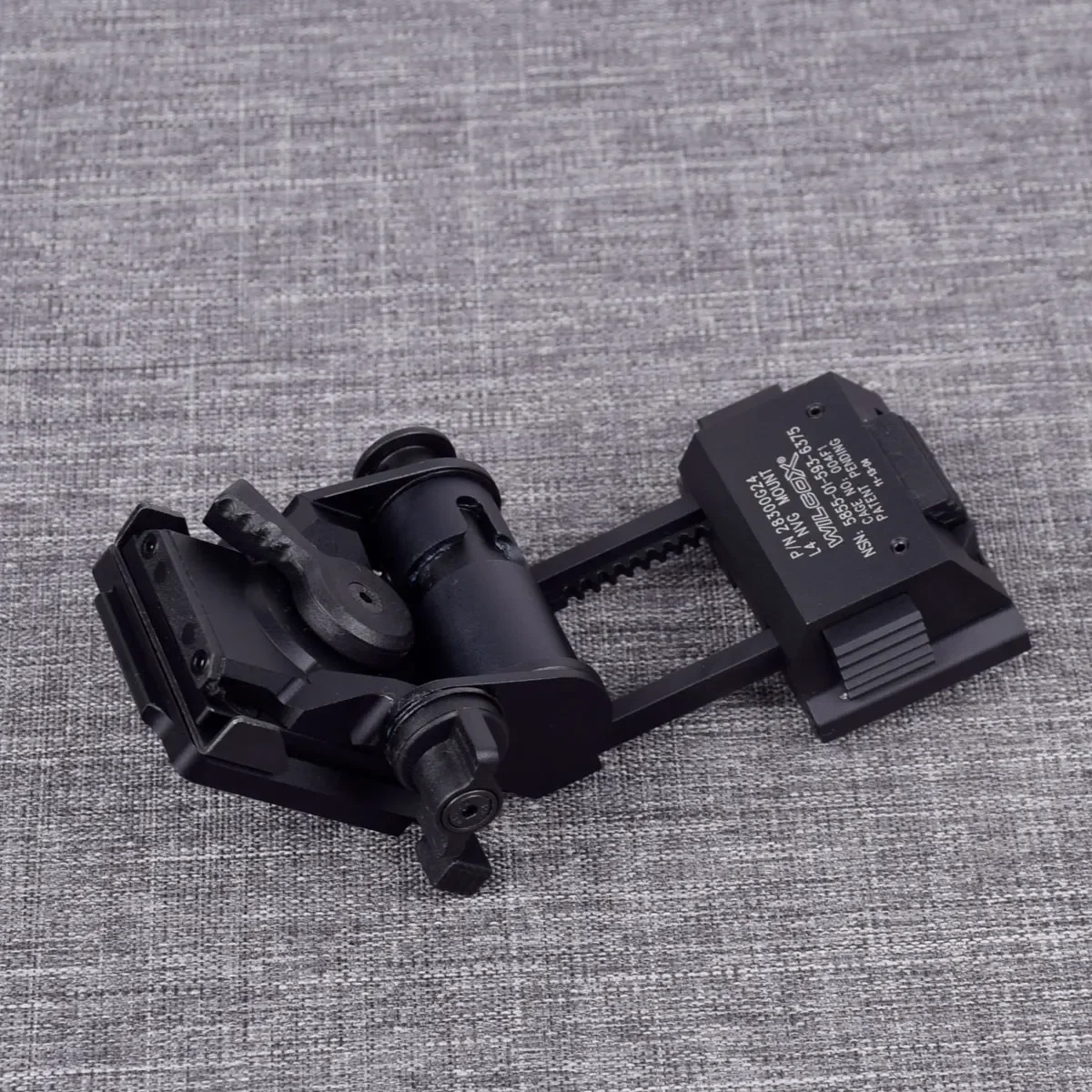 Wilcox Metal L4 G24 L4G24 casco NVG soporte de montaje para PVS15 PVS18 GPNVG18 gafas de visión nocturna piezas de montaje con brazo en J - imagen 5