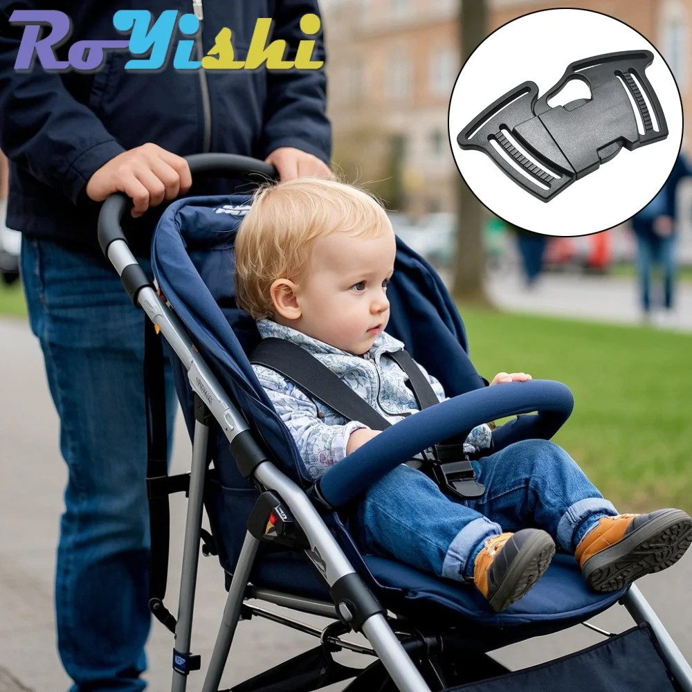 Hebilla liberación rápida 4 vías mochila – Plástico negro 40mm - imagen 4