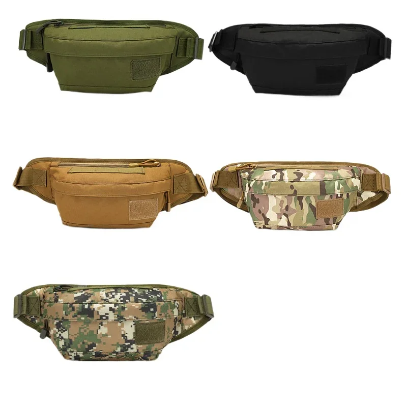 Riñonera Oxford impermeable 800D para hombre, accesorios de caza y pesca, Camuflaje, senderismo, bolsa de pecho táctica - imagen 2