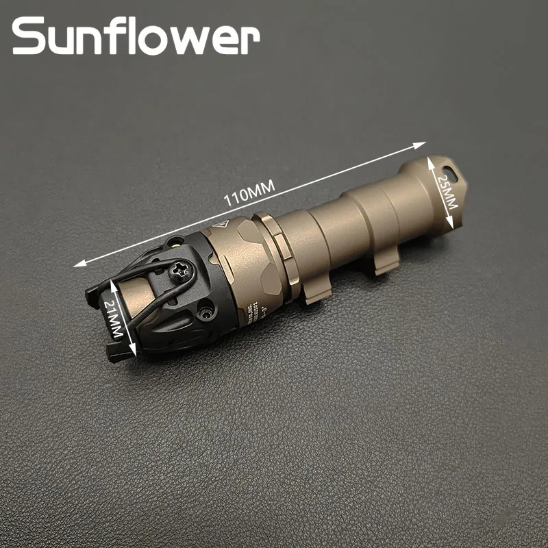 SOTAC-luz táctica de Metal KIJI K1 K1-3 IR, iluminación ajustable de 850nm, linterna para arma, foco IR, nueva versión - imagen 4