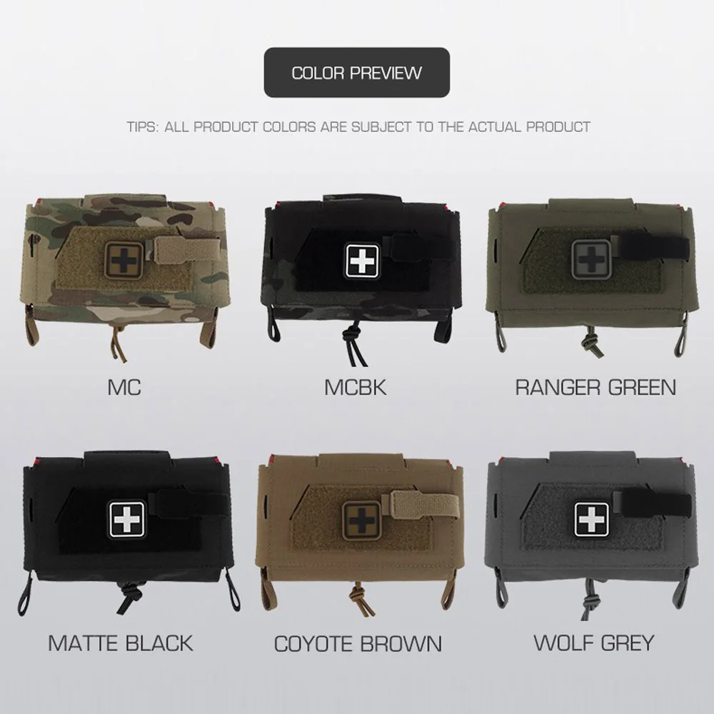 IFAK táctico compacta camuflaje MD2 – bolsa primeros auxilios - imagen 4