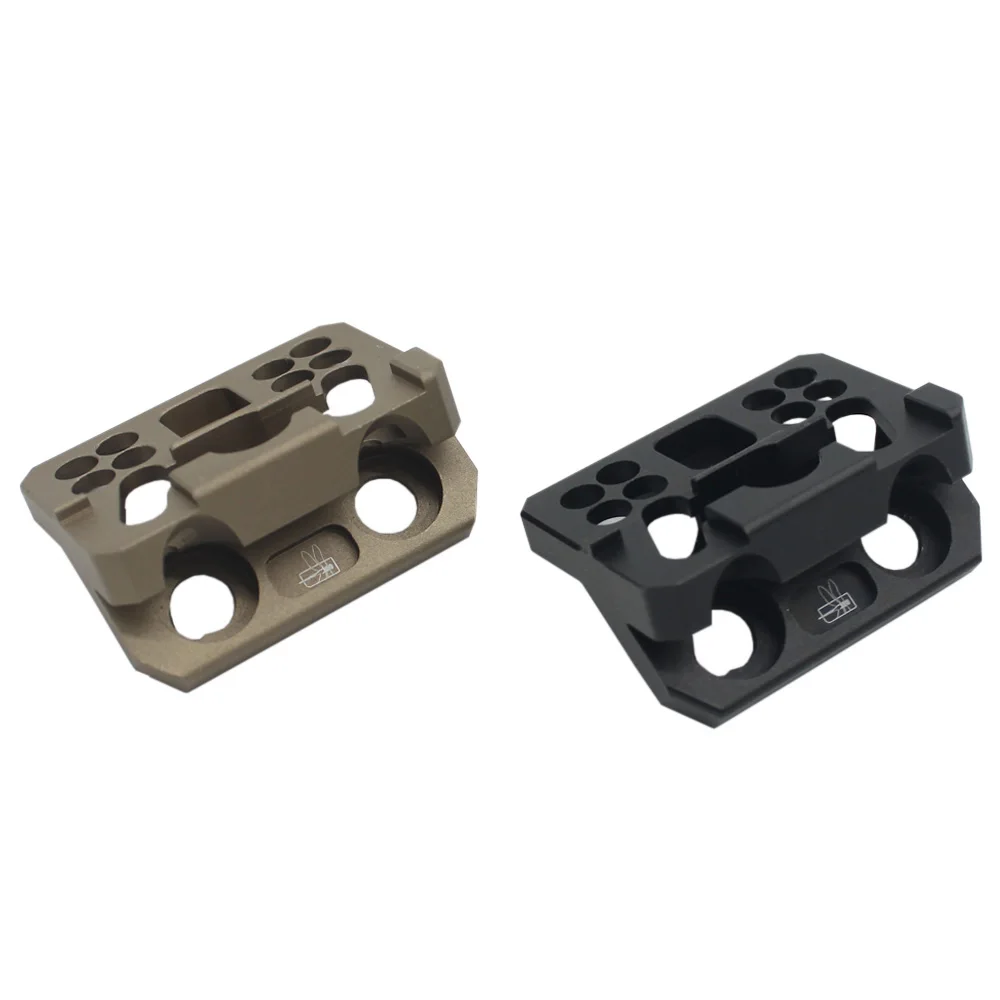 Soporte para linterna táctica, montaje compensado de Metal SF M300 M600, soporte de luz para Keymod m-lok - imagen 5