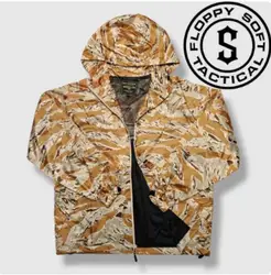 Cortavientos táctico Gen.III impermeable para exteriores AOR2 Color tigre verde