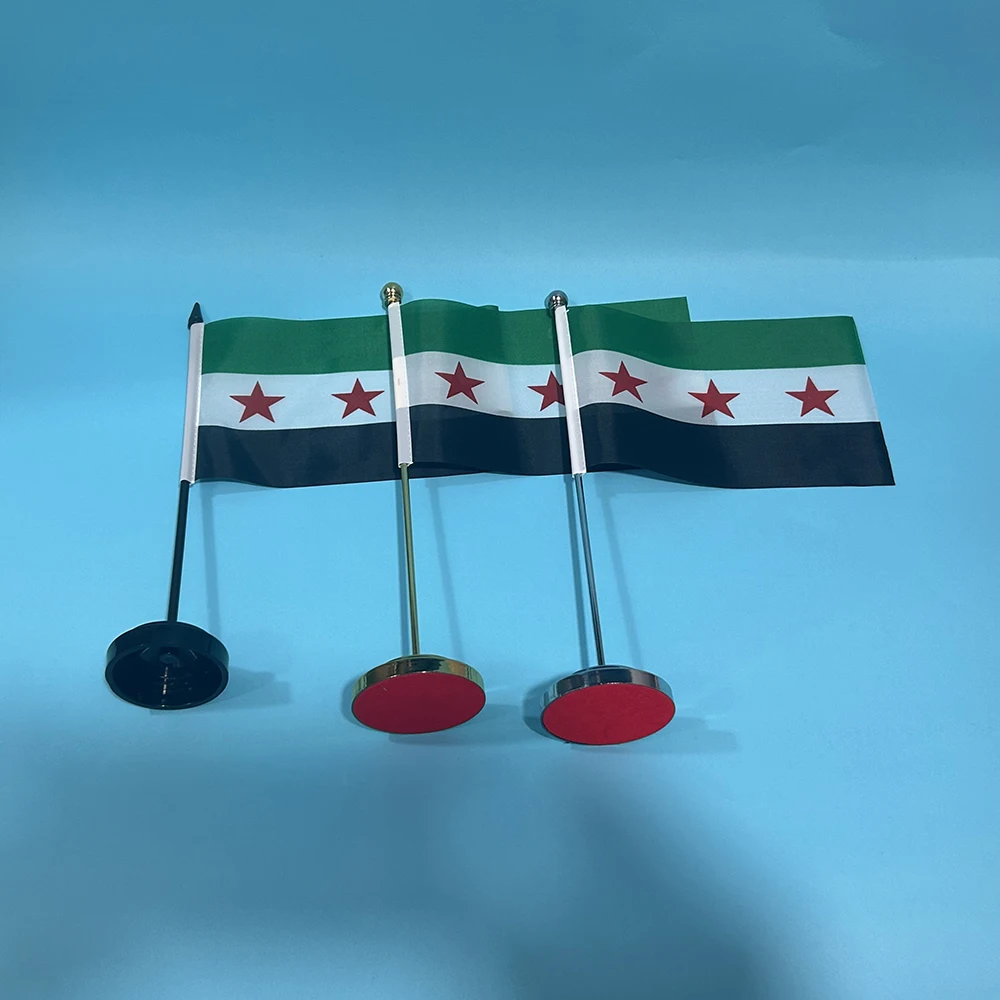SKY Bandera de Escritorio Siria Tres Estrellas - imagen 2
