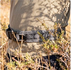 Cinturón táctico ligero, nailon de doble capa, cubierta de cintura MOLLE, hebilla de liberación rápida de Metal, cinturón de adiestramiento al aire libre