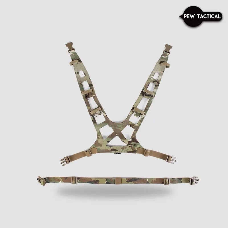 Pew táctico AIRLITE combate arnés Flexible corte láser pecho plataforma correas tirantes Airsoft UA16 - imagen 2