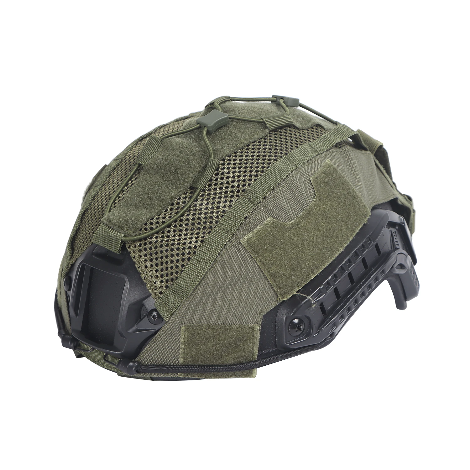 Funda táctica para casco marítimo con bolsa para batería NVG, caza, adecuada para uso militar y actividades al aire libre - imagen 2