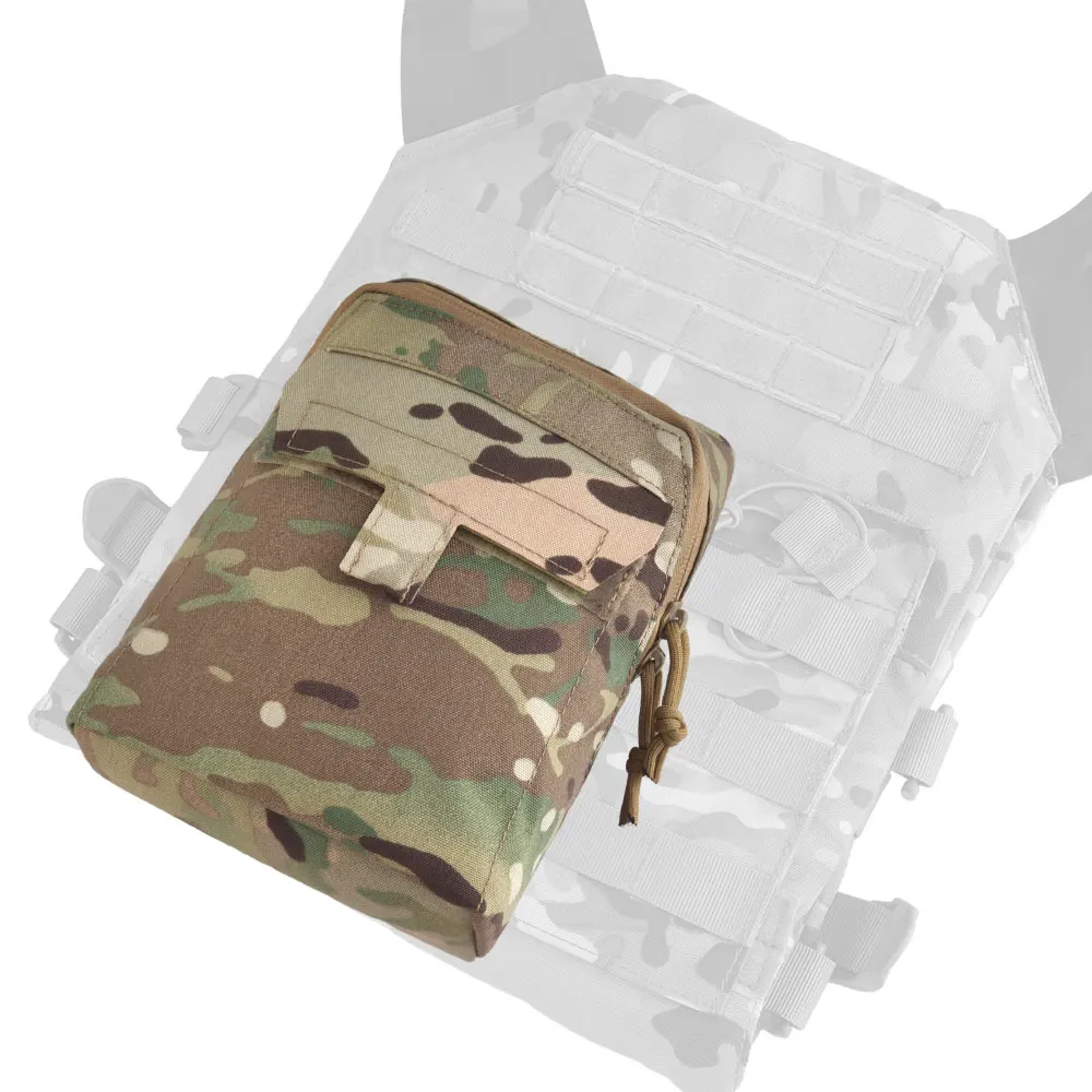 Bolsa táctica GP MOLLE con cremallera AR, herramientas para revistas, paquete de artículos diversos, almacenamiento de utilidad para deportes al aire libre, accesorios de caza Airsoft - imagen 3