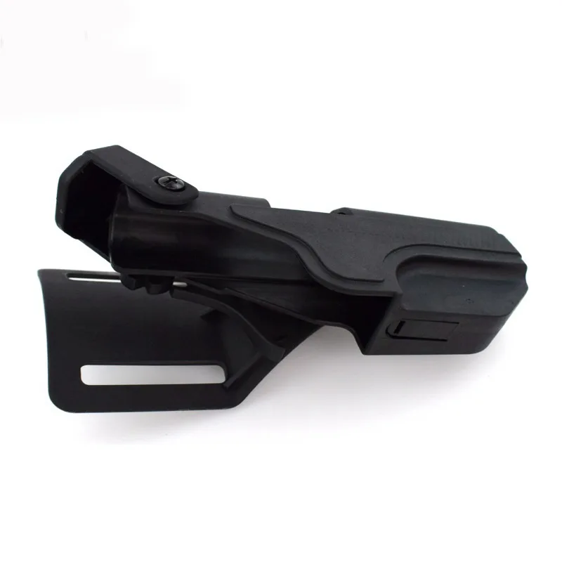 Funda para pistola G 17 de liberación rápida para caza, funda táctica para pistola de cintura derecha, funda para pistola automática - imagen 3