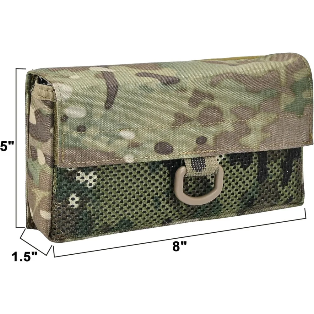 Bolsa táctica, bolsa de inserción Modular, bolsa de administrador, bolsa organizadora de almacenamiento con ventana de malla, bolsillo de utilidad, accesorios para mochila - imagen 2