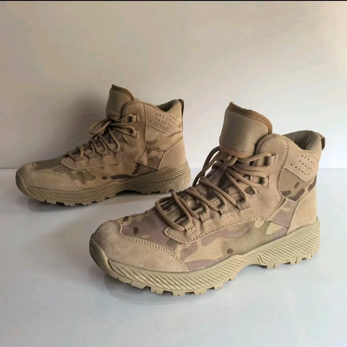Nuevas botas cortas de combate de fuerzas especiales para hombre, zapatillas tácticas para senderismo al aire libre, montañismo, senderismo, escalada, Camping - imagen 5