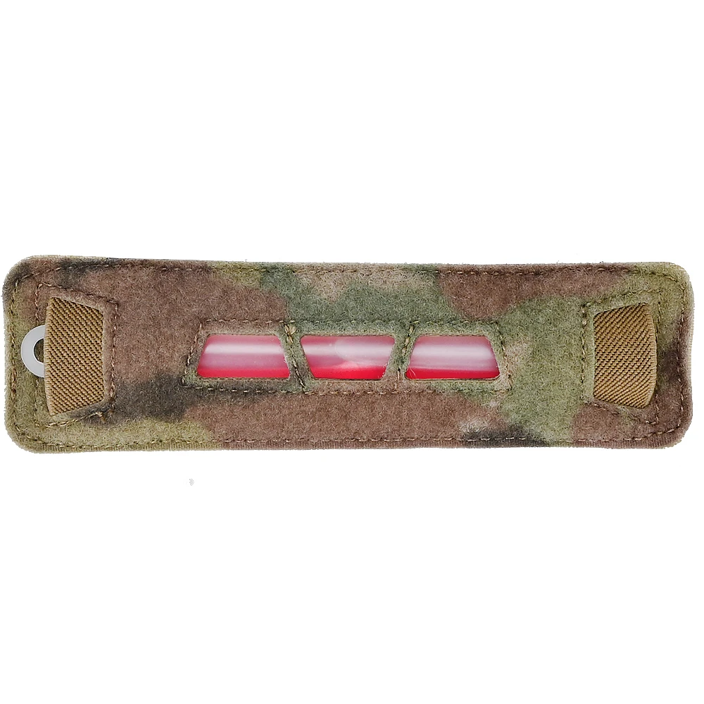 Bolsa de palo brillante, Panel de bucle de gancho, soporte táctico para bolígrafo, organizador EDC de luz de Paintball para Airsoft, chaleco de equipo de caza 500D - imagen 4