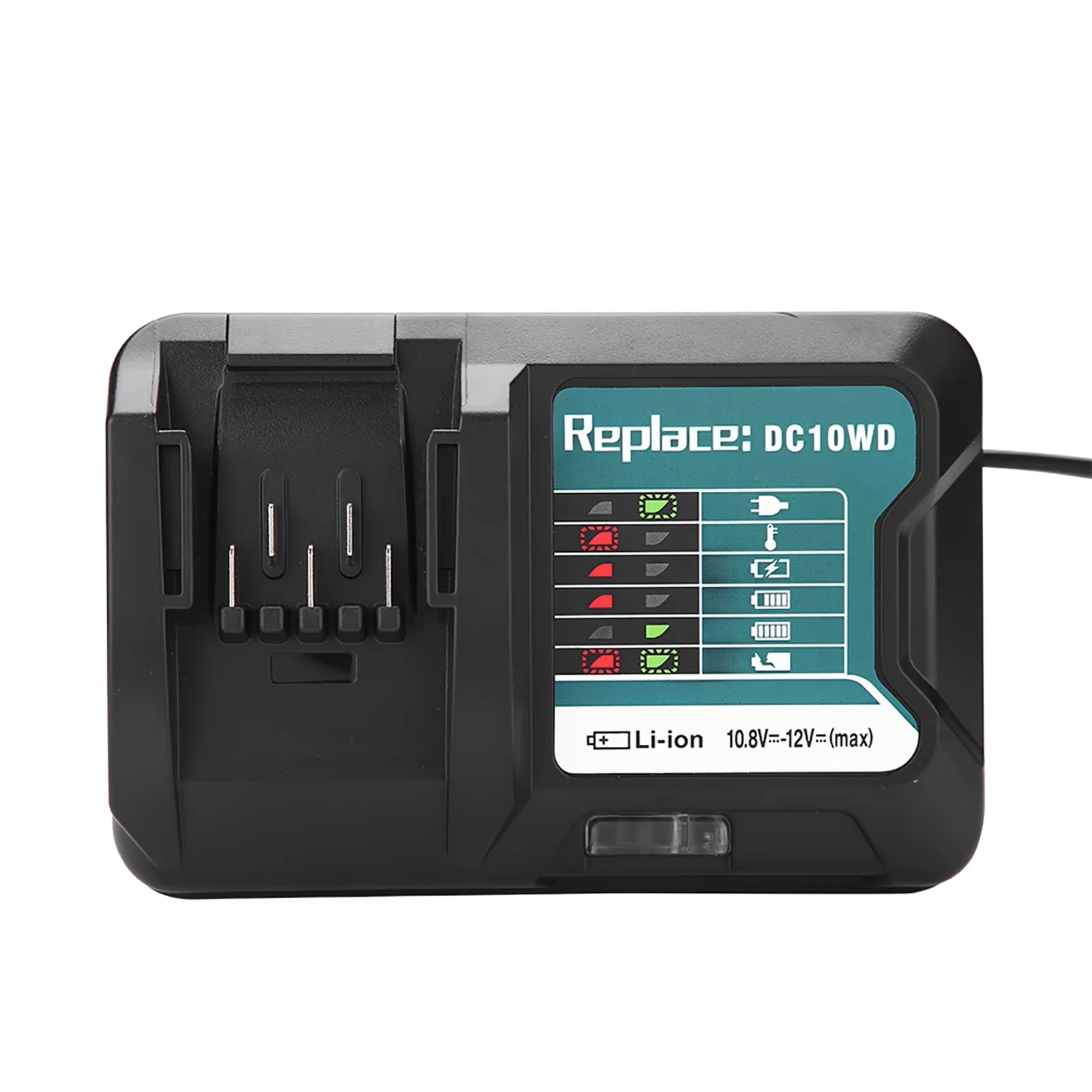 Cargador batería Makita 10,8V 12V DC10WD para BL1021B BL1041B - imagen 2