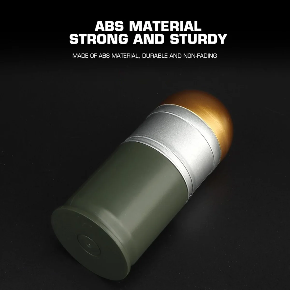 Caja de almacenamiento táctica para modelo de cuerpo de granada M433, luz ABS portátil, accesorio de caza al aire libre, accesorios de película y televisión, Cosplay - imagen 4