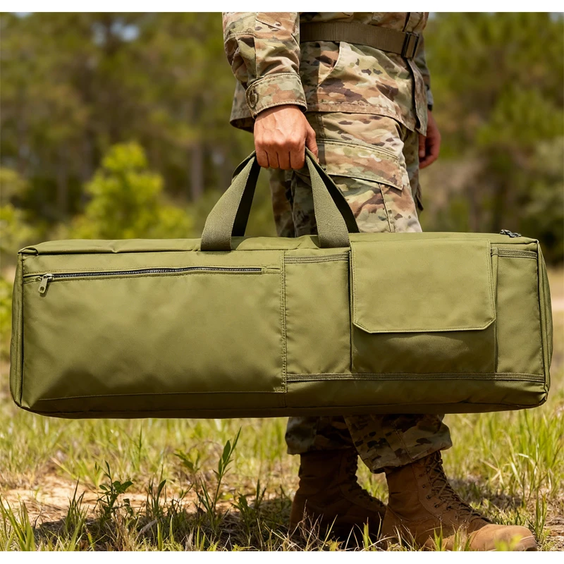 Bolsa táctica para pistola de 85cm /100cm, funda para Rifle de caza y Paintball, bolsa de protección para pistola, bolso de hombro con cojín - imagen 2