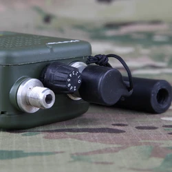 Emersongear PRC-152 Maqueta radio táctica con pantalla e intercom