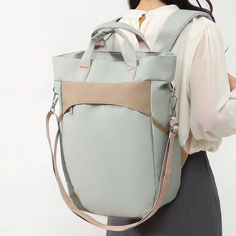 Mochila impermeable de gimnasio para mujer, bolso de mano grande para viaje al aire libre, entrenamiento, Yoga, natación, ordenador portátil, mochila cruzada para viajes - imagen 3