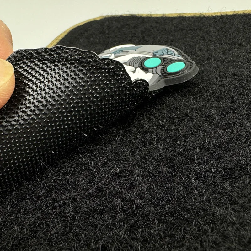 Parches de PVC con gancho y bucle para la ropa, pegatina de mochila táctica, esqueleto, pistola, personalidad, emblema de moral, telescopio de la muerte - imagen 2