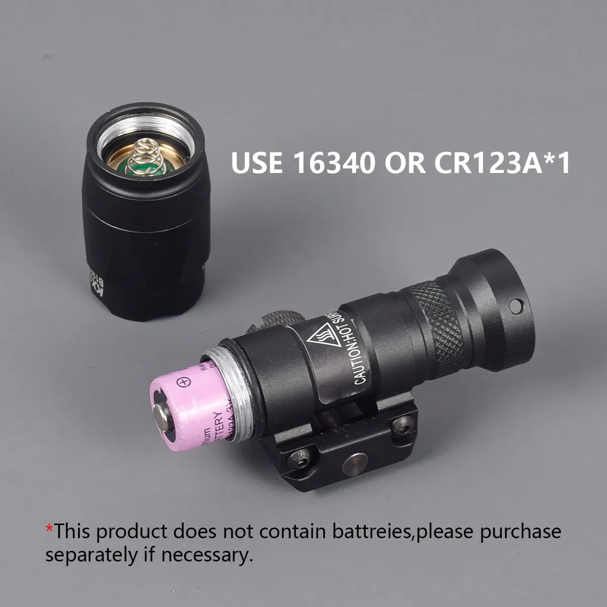 Linterna Airsoft Surefire M300B M300V, actualización de Metal, M300V-IR, arma, luz LED estroboscópica, compatible con riel de 20mm, antorcha para Rifle de caza - imagen 5