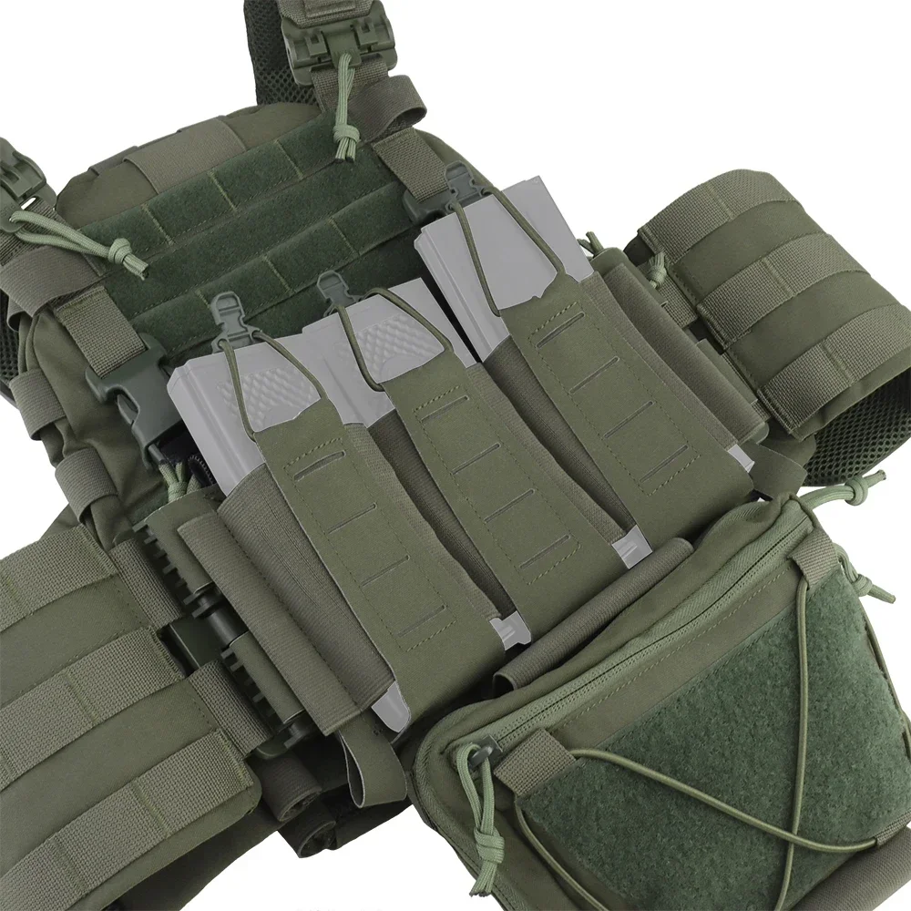 Chaleco táctico de arco, chaleco de combate militar para hombres, chaleco Airsoft de liberación rápida para exteriores, ajustable para adultos, accesorios de caza - imagen 5