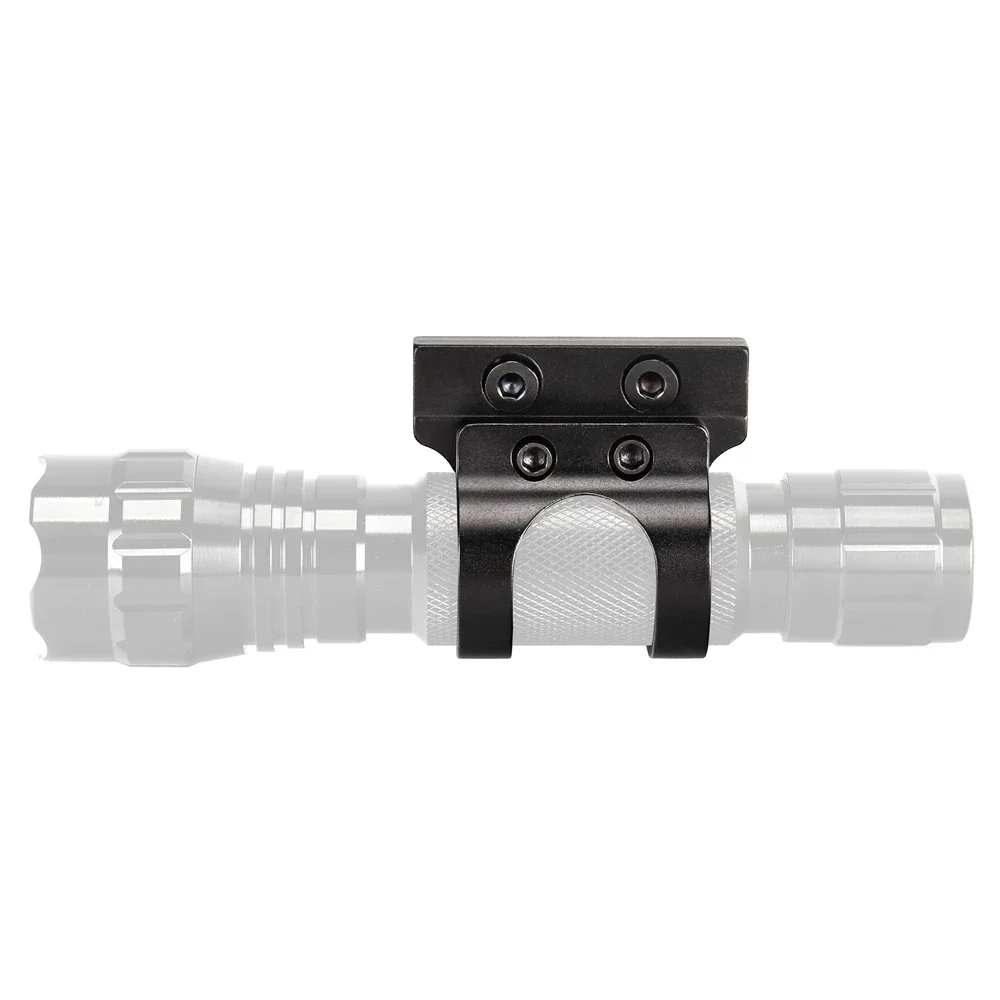 Base de liberación táctica, soporte de montaje de anillo de riel Keymod de Metal, 1 pulgada, 25,4mm de diámetro, ligero para linterna de caza M300 M600 - imagen 4