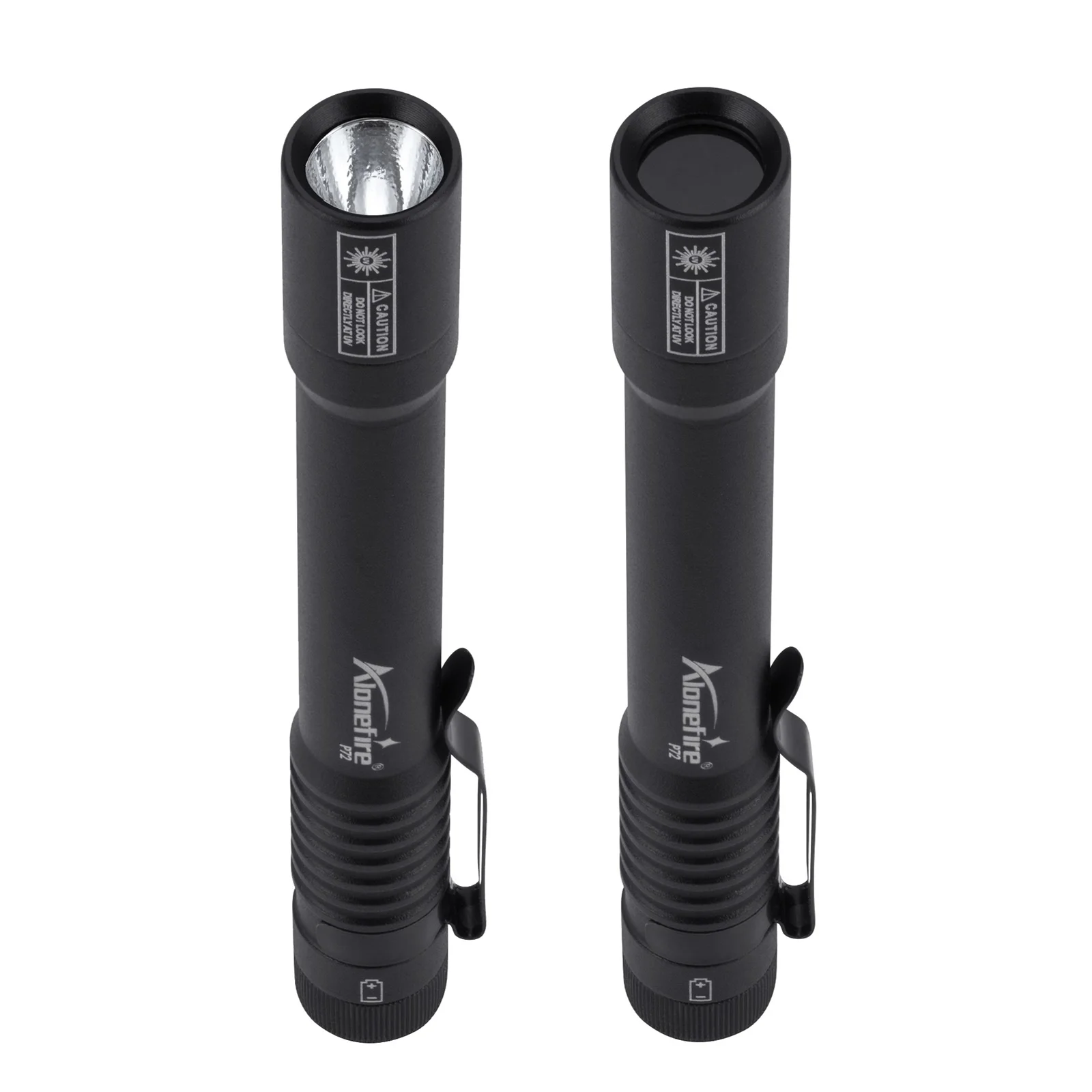 Alonefire Mini 365nm/395nm LED UV pluma linterna marcador Invisible antorcha de luz negra gato mascota tiña marcador de manchas lámpara de dinero - imagen 4