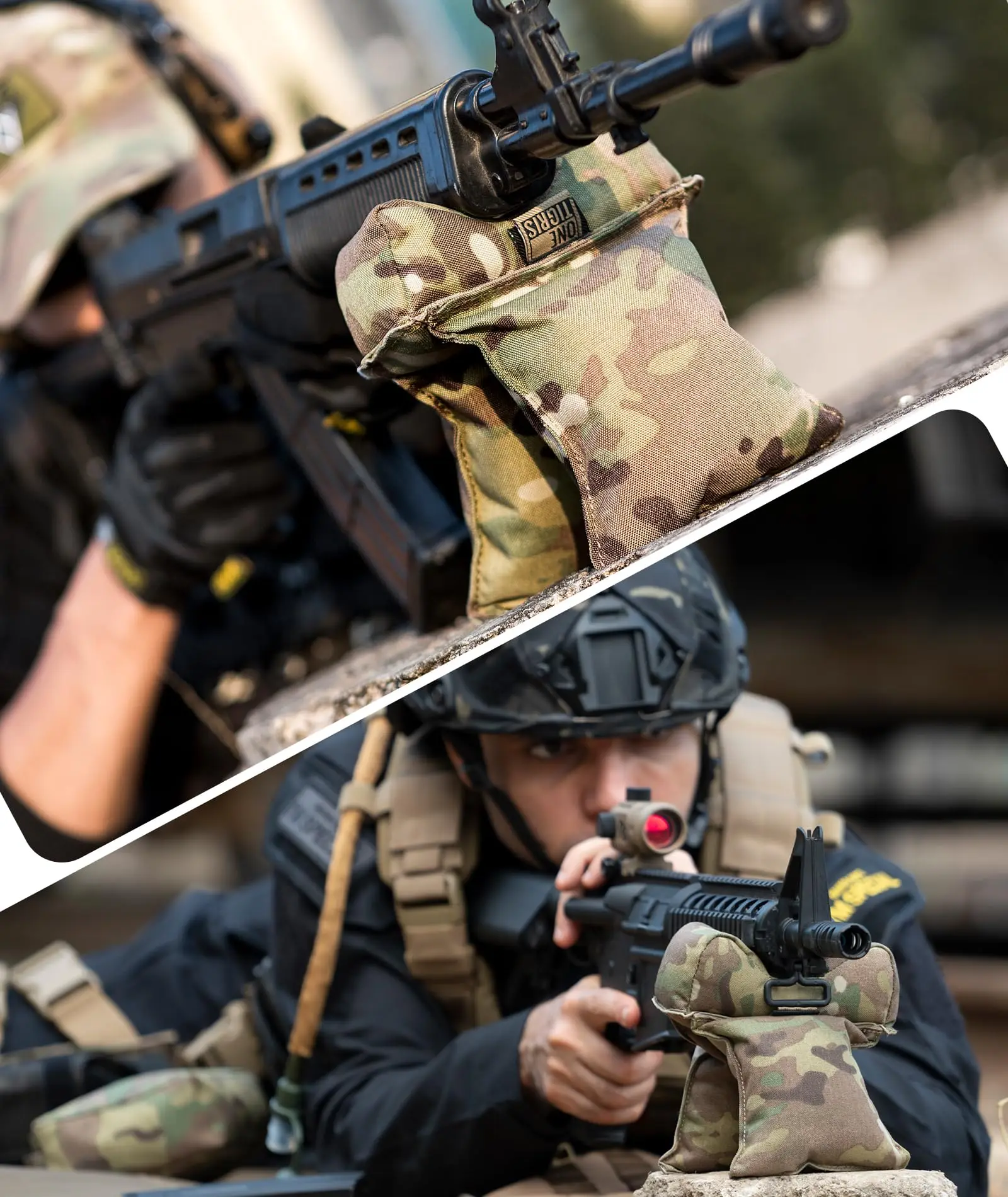 Saco de arena de tiro prellenado – Apoyo frontal y trasero - imagen 2